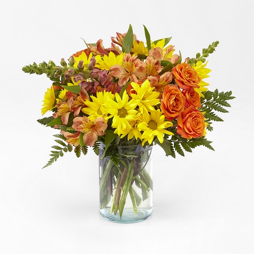 Warm Amber Bouquet from Richardson's Flowers in Medford, NJ